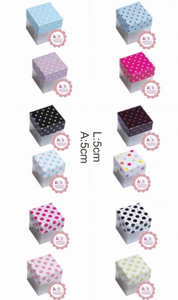 CAIXAS DE ACRÍLICO FLEXIVEL 5X5cm. Cód:1.08