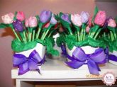 LÁPIS PERSONALIZADO COM TULIPA. Cód:1.18